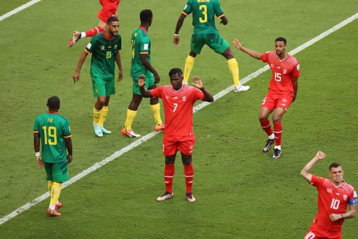 نتيجة مباراة الكاميرون وسويسرا في كأس العالم 2022