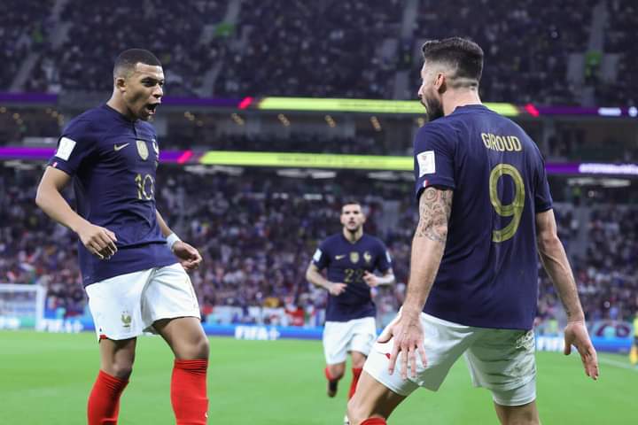 أهداف مباراة فرنسا وبولندا في كأس العالم 2022